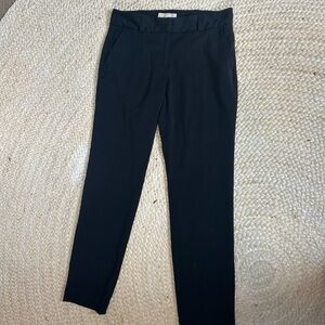 Michael kors women’s solid black dress pants straight 6 stretch